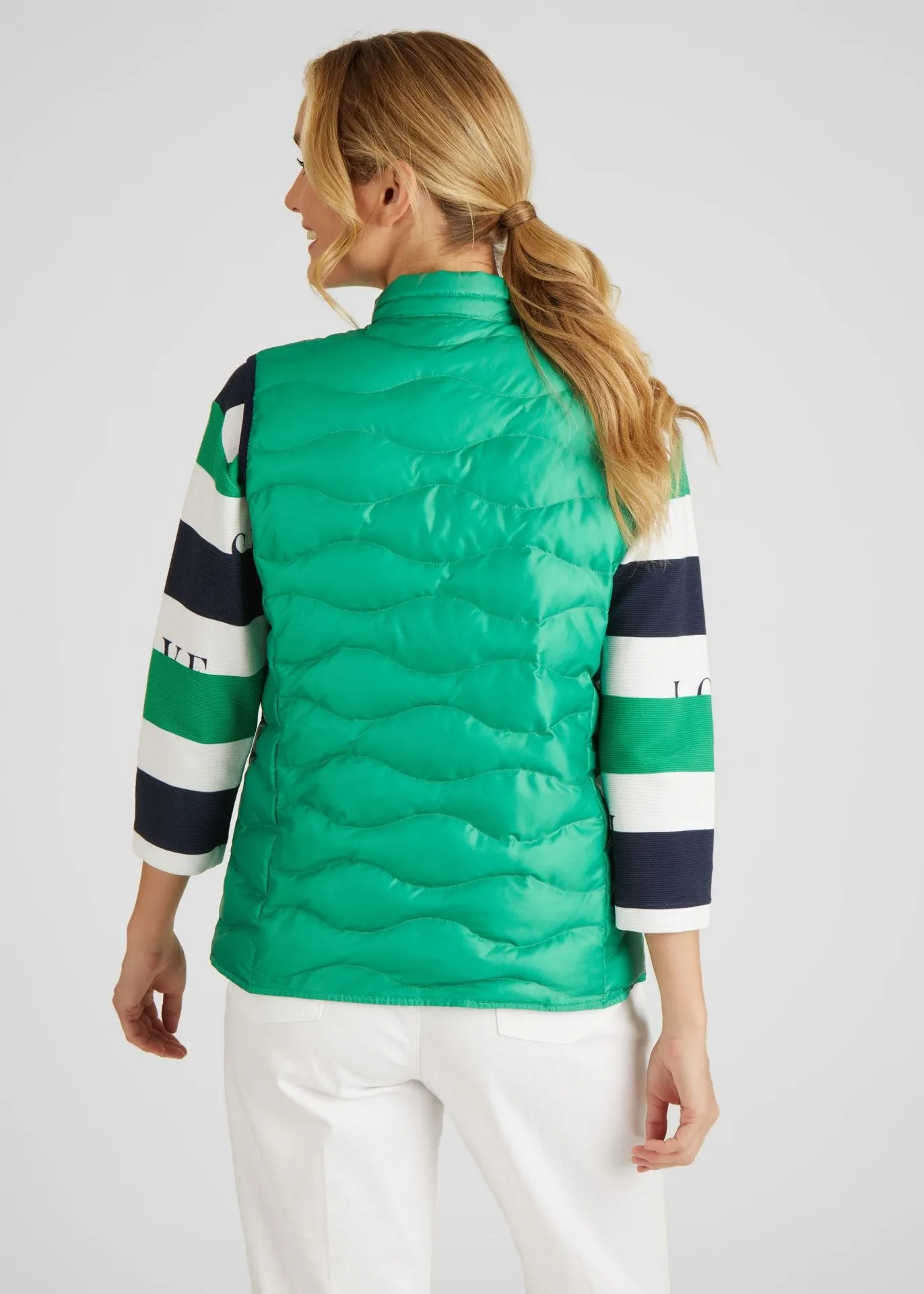 121870- Green Gilet- Rabe