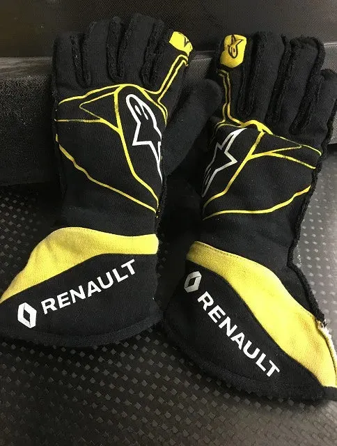 2017 Carlos Sainz Renault F1 Race Gloves