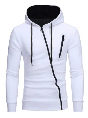 2022 AutumnWinter Mens ZipUp Hooded Cardigan Jacket Sporty  Stylish