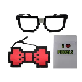 3pc Pixel Costume Dress Up set