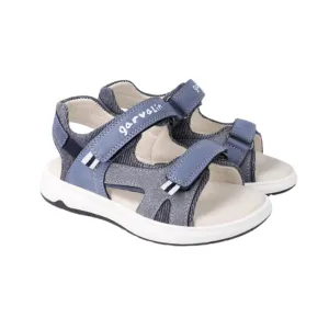 Abierta Pique Sandals - Jeans