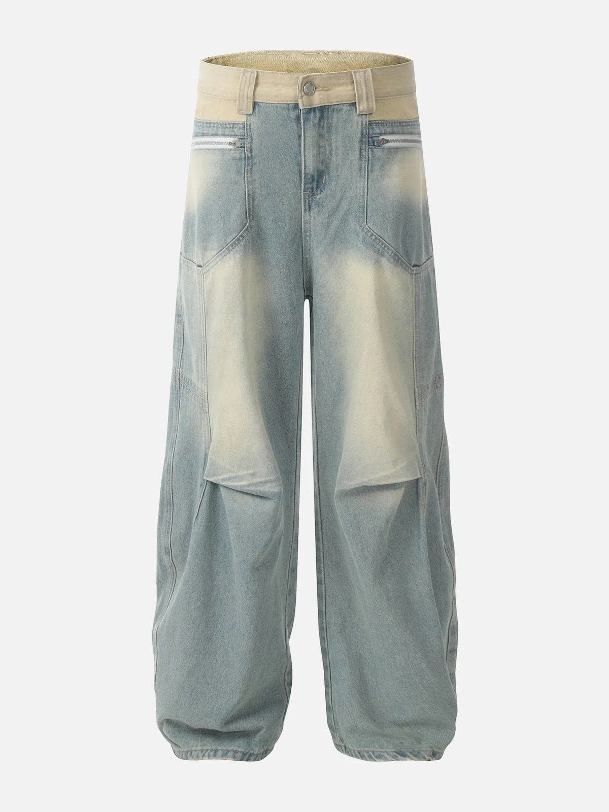 Aelfric Eden Gradient Wrinkle Loose Jeans