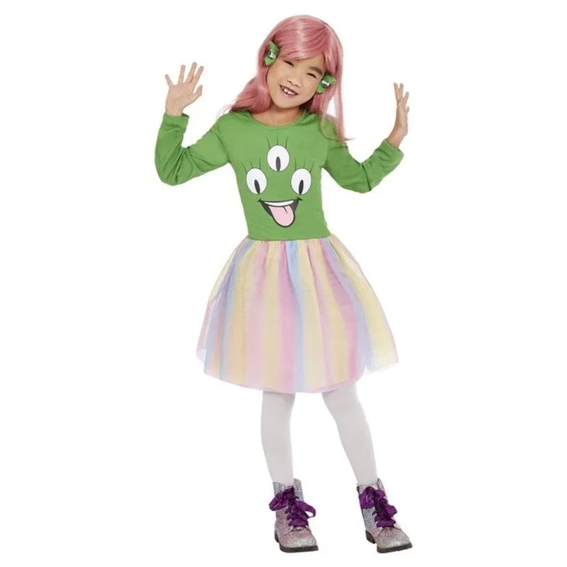 Alien Costume, Green, Dress