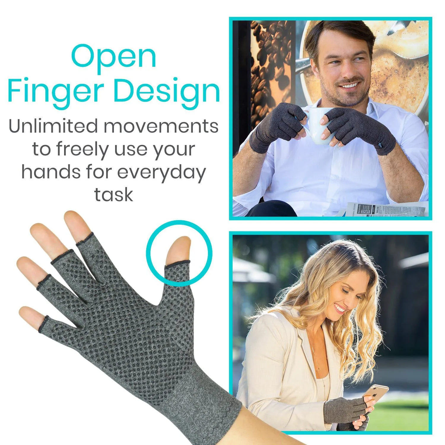 Arthritis Gloves with Grips