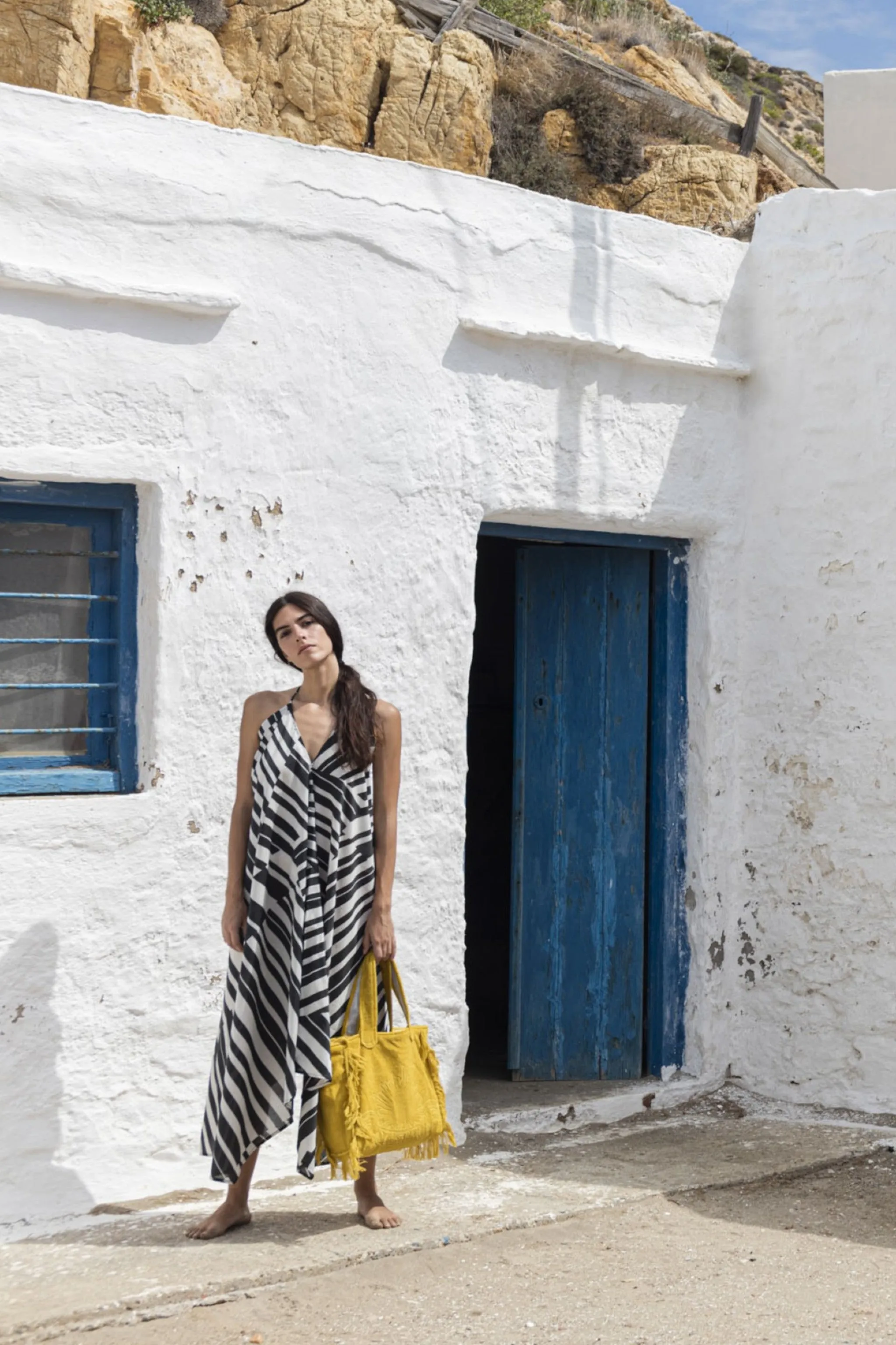 Athens Tiles | V-shape Dress