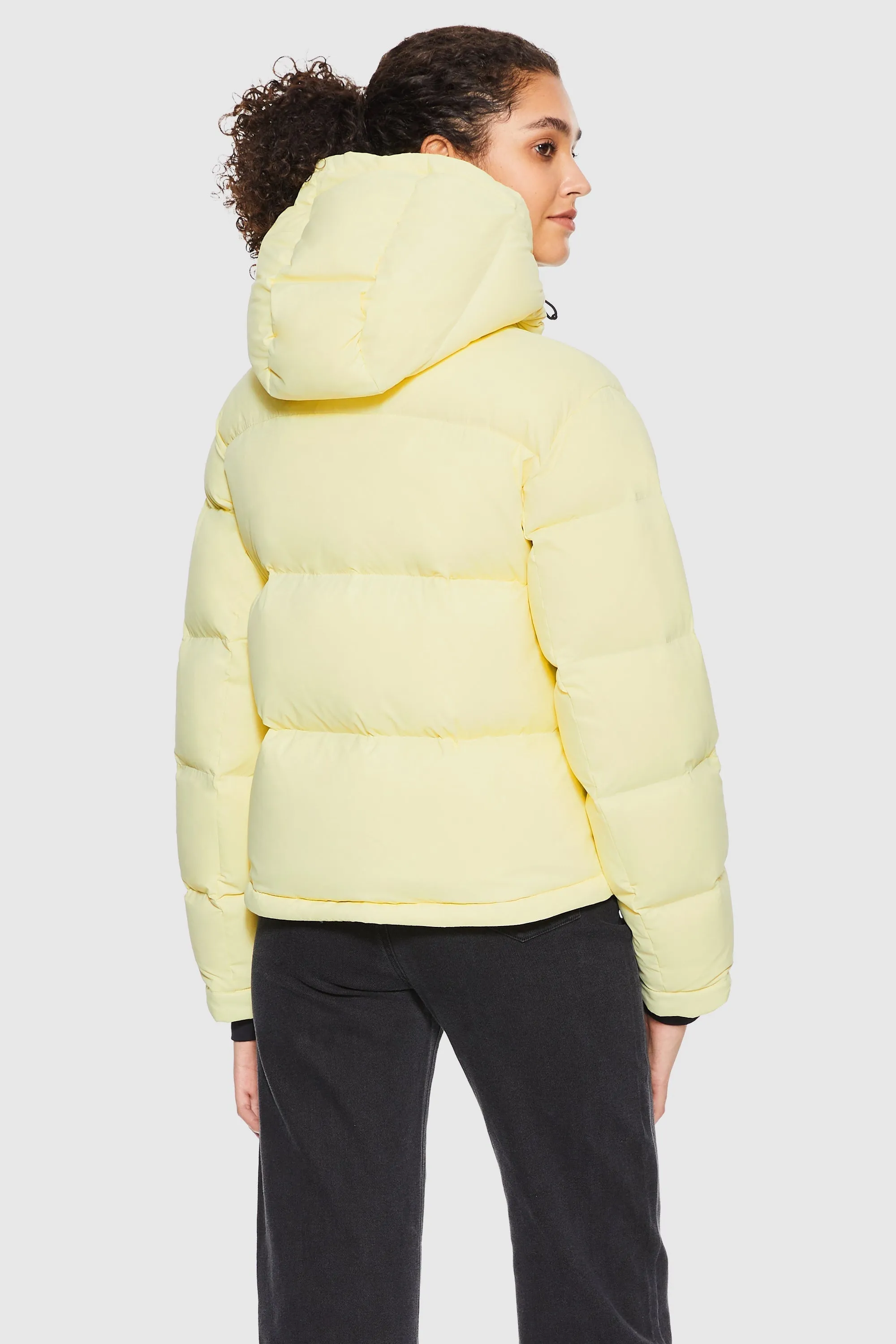 Aurora Cropped Thermal Puffer Jacket