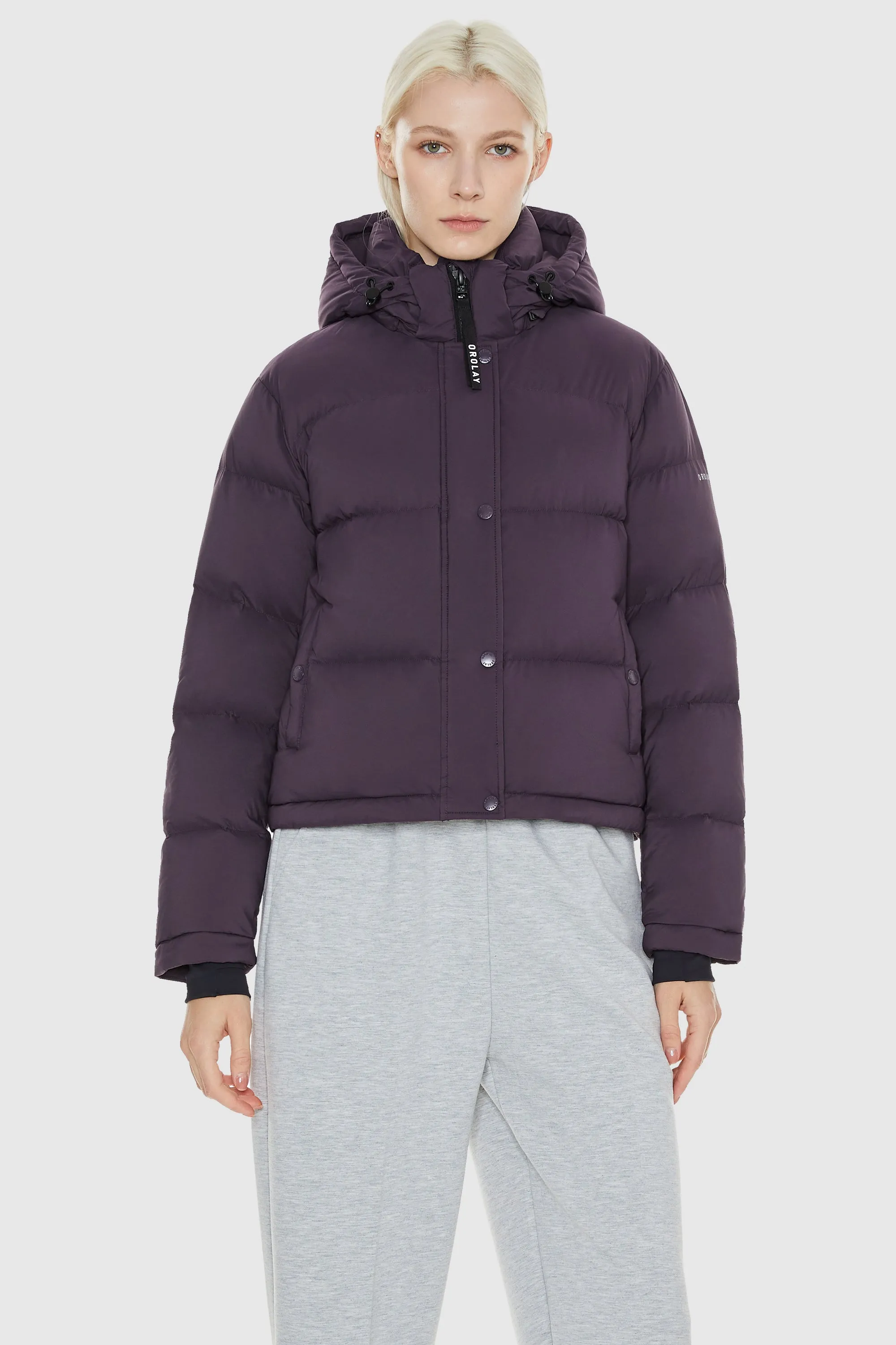 Aurora Cropped Thermal Puffer Jacket