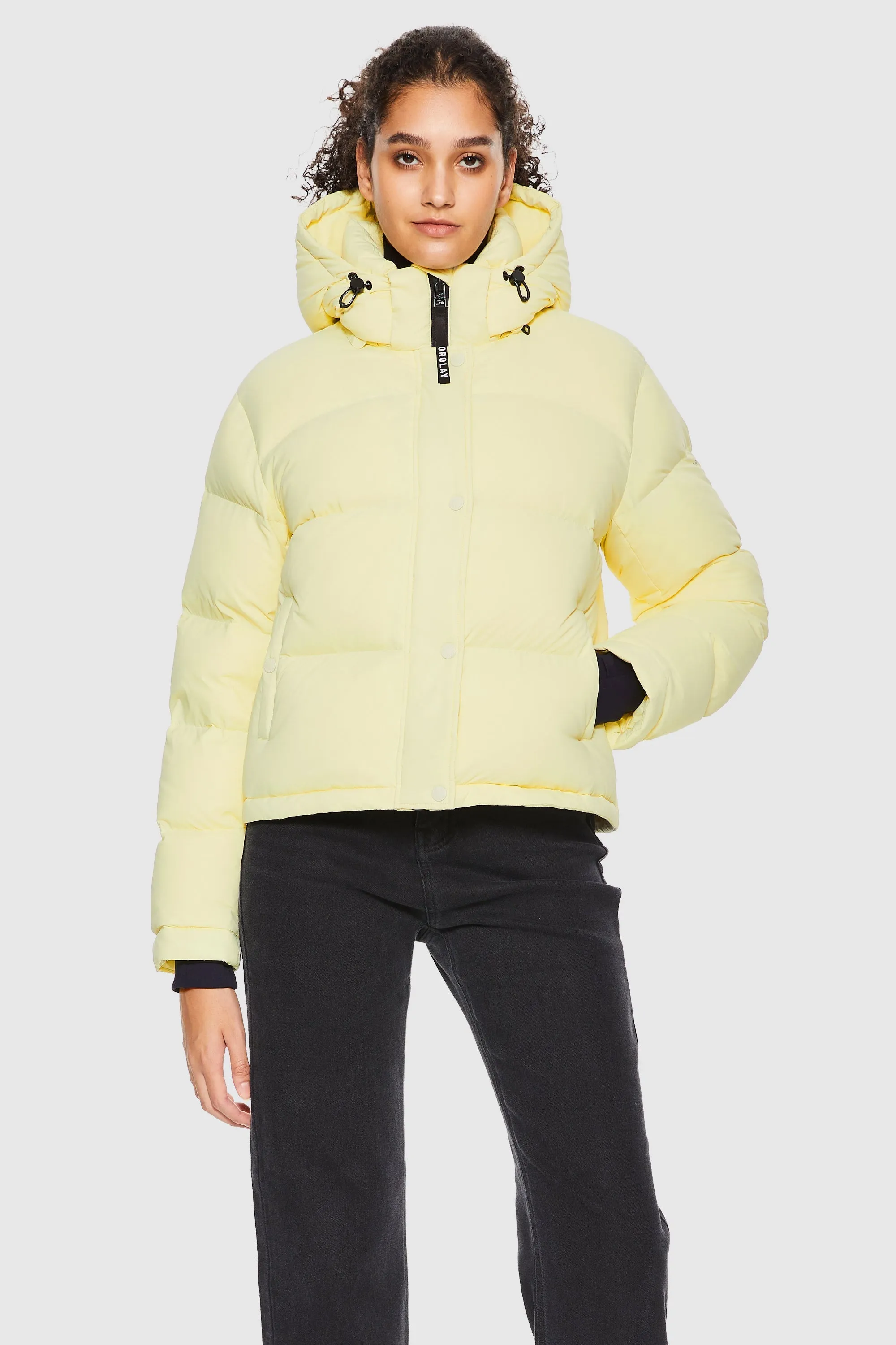 Aurora Cropped Thermal Puffer Jacket