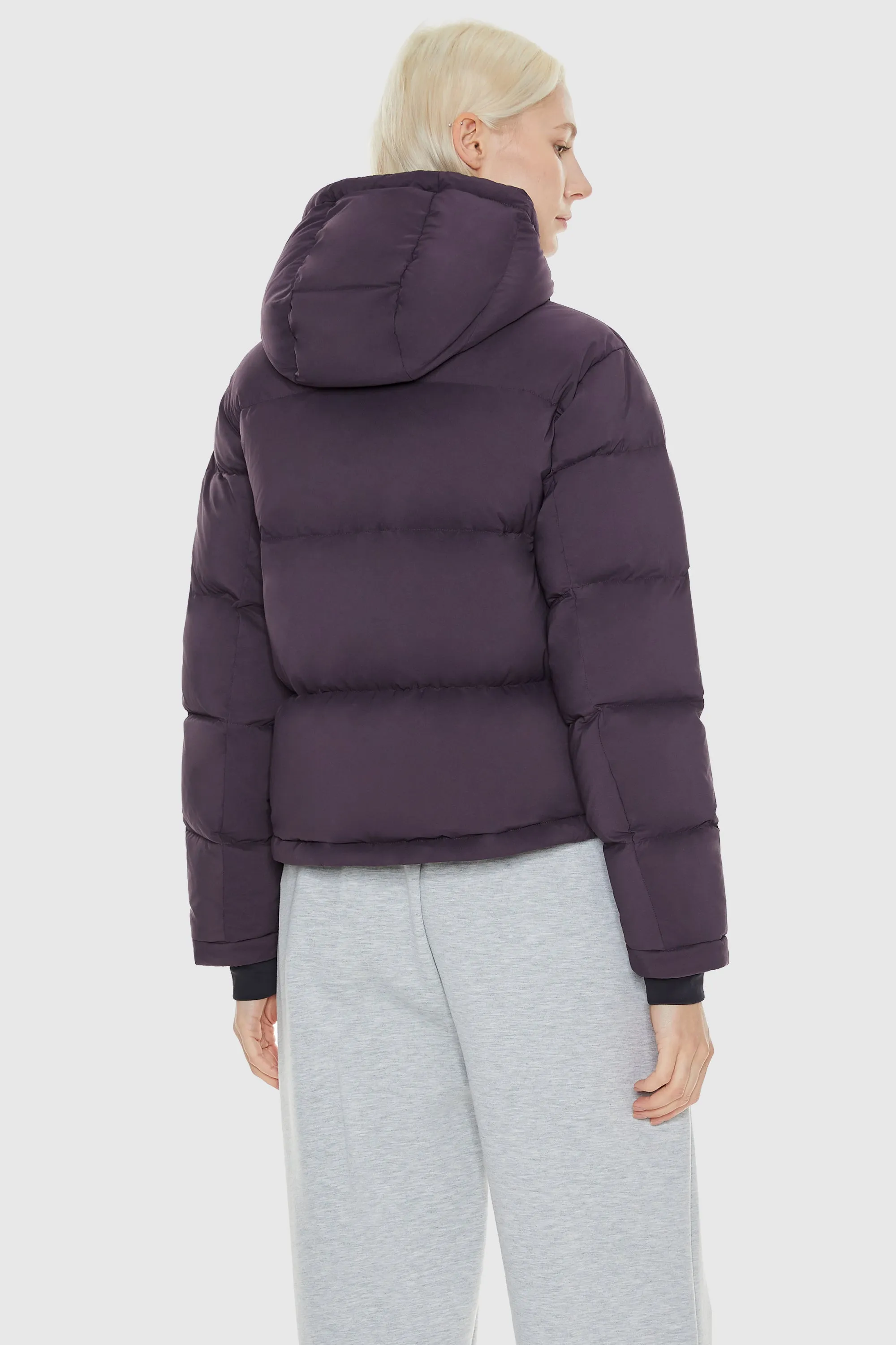 Aurora Cropped Thermal Puffer Jacket