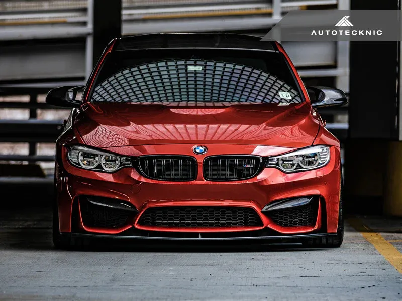 Autotecknic Bumper Trim Set BMW M3 F80 (2014-2018) Dry Carbon Fiber