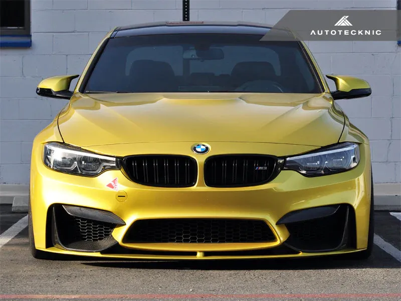 Autotecknic Bumper Trim Set BMW M3 F80 (2014-2018) Dry Carbon Fiber