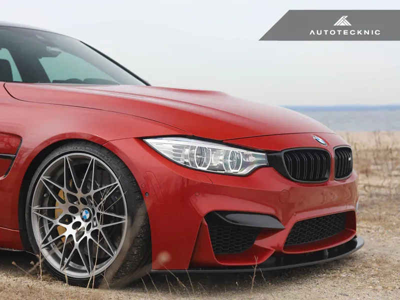 Autotecknic Bumper Trim Set BMW M3 F80 (2014-2018) Dry Carbon Fiber