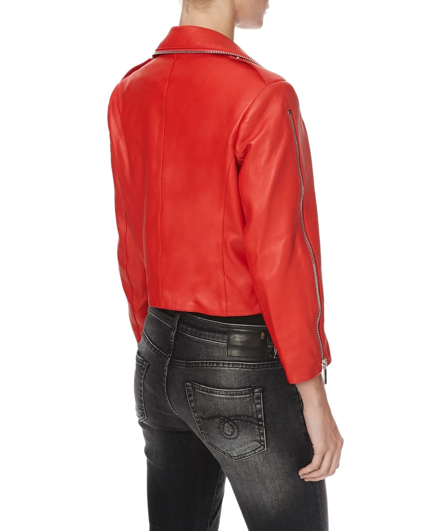 AVALON ZIP JACKET IN RED