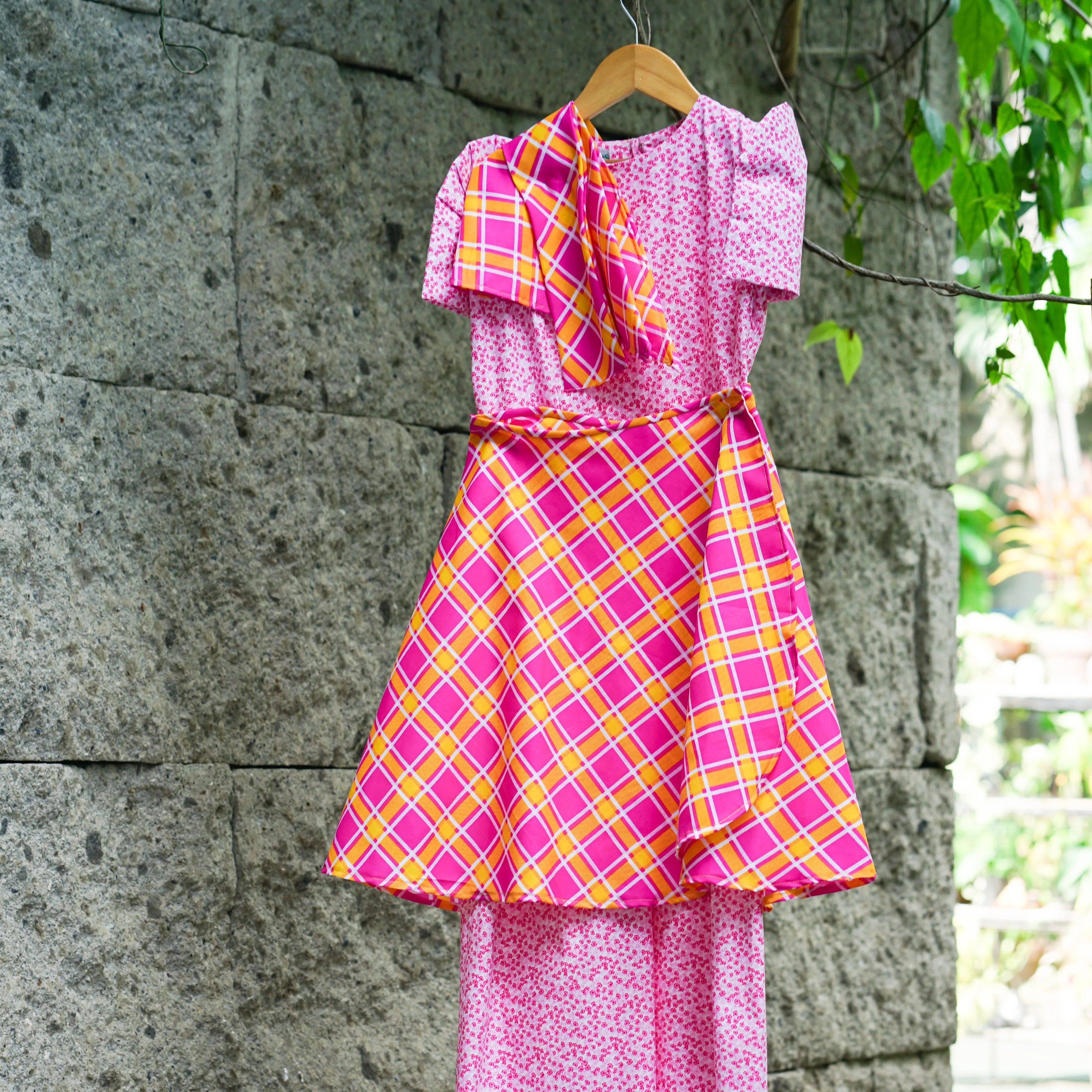 Balintawak Dress Pink