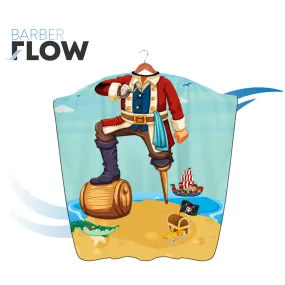 Barber Flow Pirate Jack Kids Cape