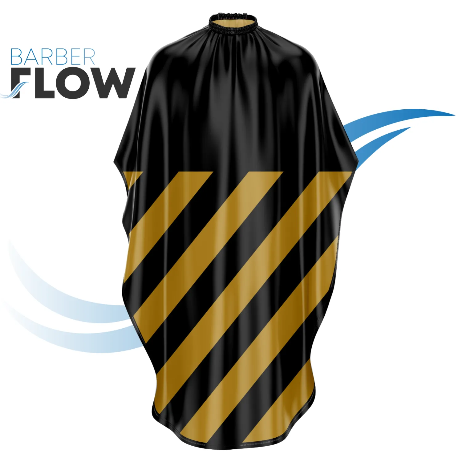 Barber Flow Pro Out Gold Satin Cape