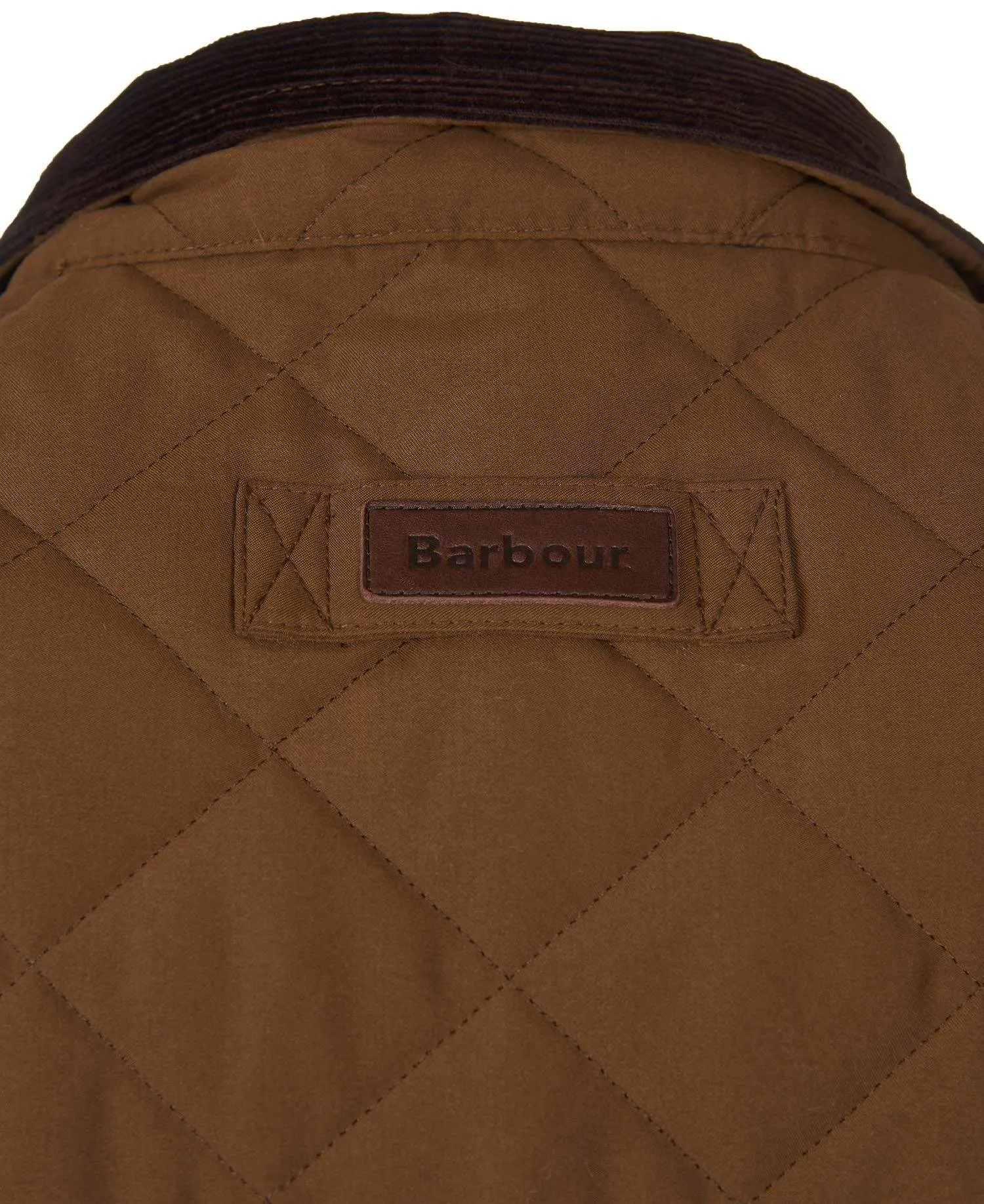 Barbour Vatteraður Jakki - Shoveler Quilted Jacket - Dark Sand