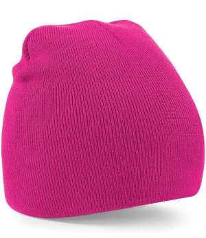 Beanie Knitted Hat | FUCHSIA