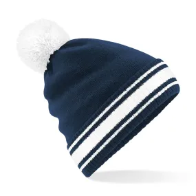 Beechfield Stadium Beanie | FRENCH NAVY/WHITE