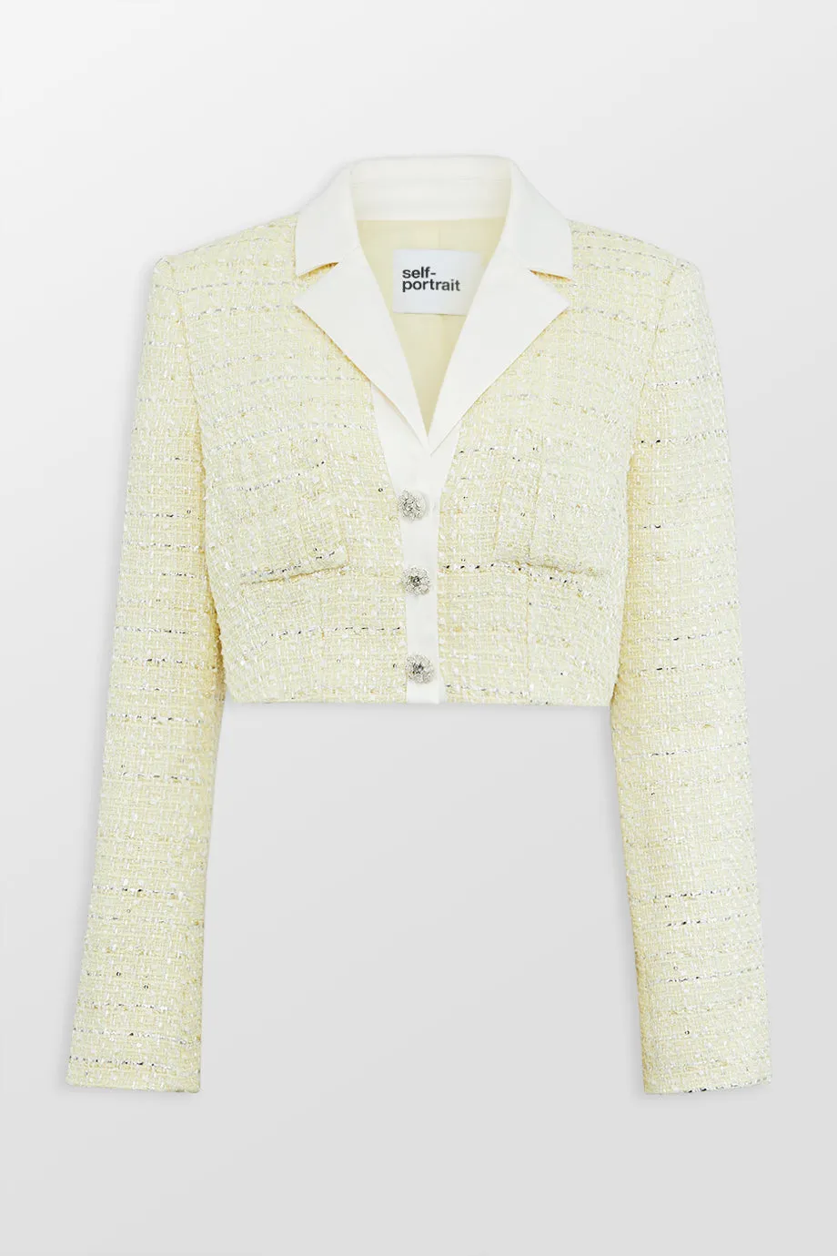 BOUCLE CROPPED JACKET