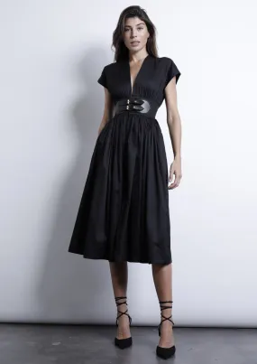 Briar Midi Dress - Black