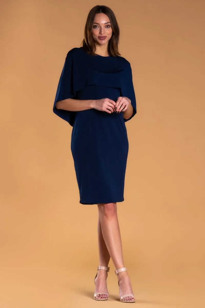 Brigitte Brianna Cape Dress