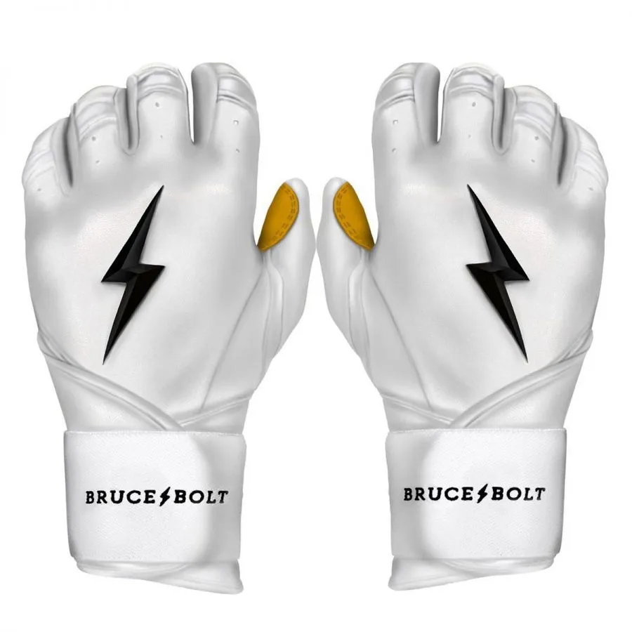 Bruce Bolt Adult Premium Pro Long Cuff Pair of Batting Gloves