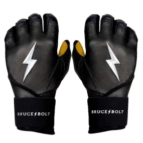 Bruce Bolt Adult Premium Pro Long Cuff Pair of Batting Gloves