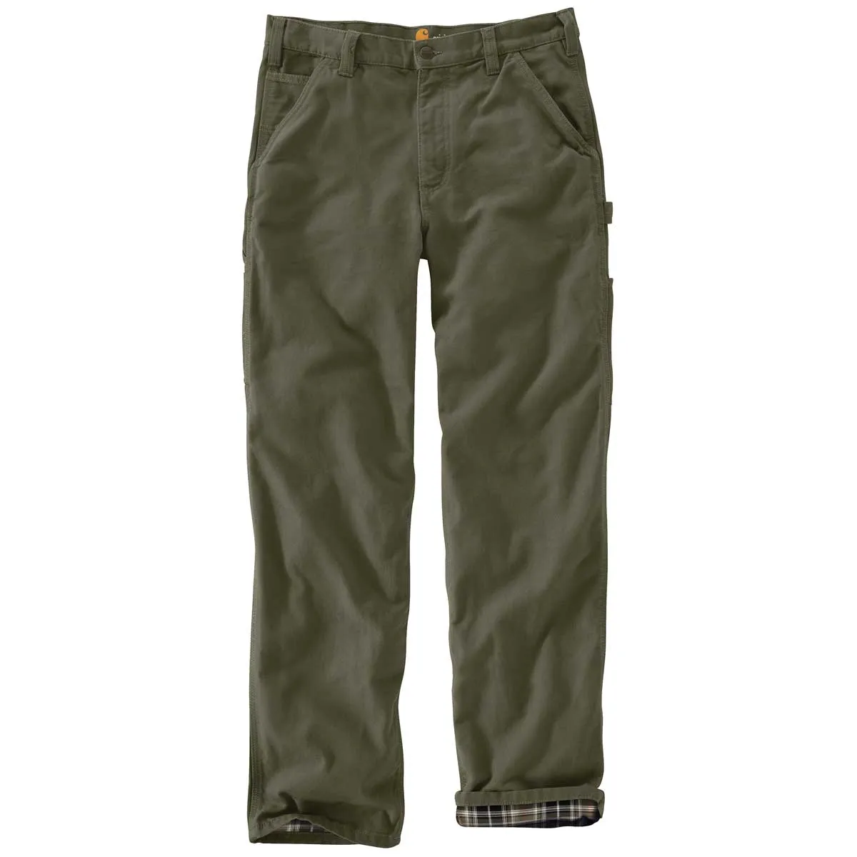 Carhartt B111 Loose Fit Washed Duck Flannel-Lined Utility Work Pant