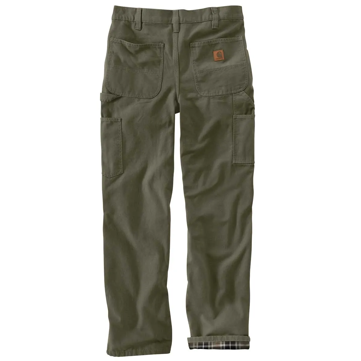 Carhartt B111 Loose Fit Washed Duck Flannel-Lined Utility Work Pant