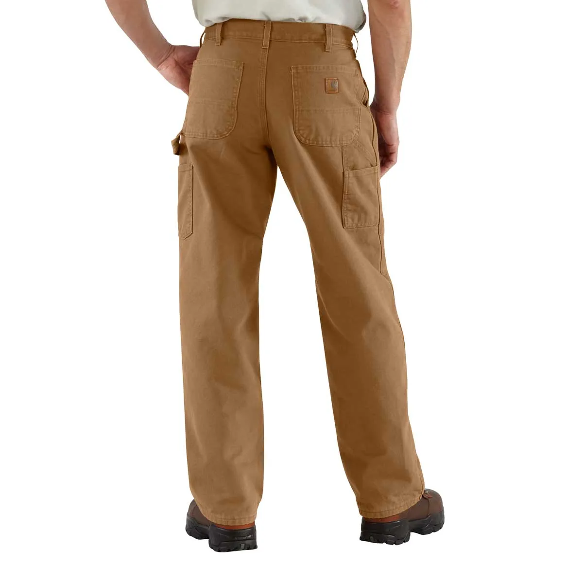 Carhartt B111 Loose Fit Washed Duck Flannel-Lined Utility Work Pant