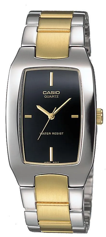 Casio Mens Analog Two Tone Dress Watch