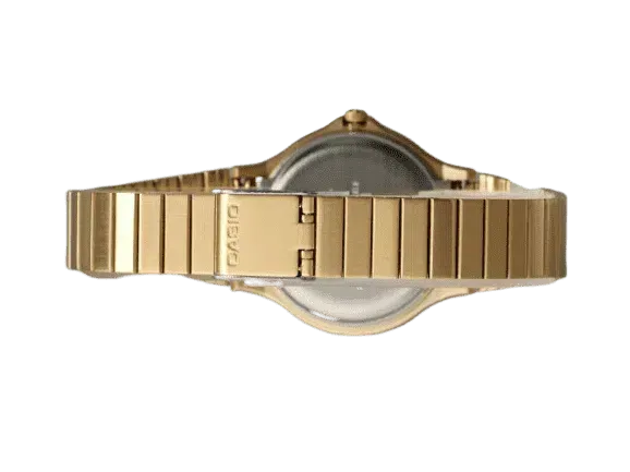 Casio MQ-24G-9EDF Gold Plated Strap Watch for Women