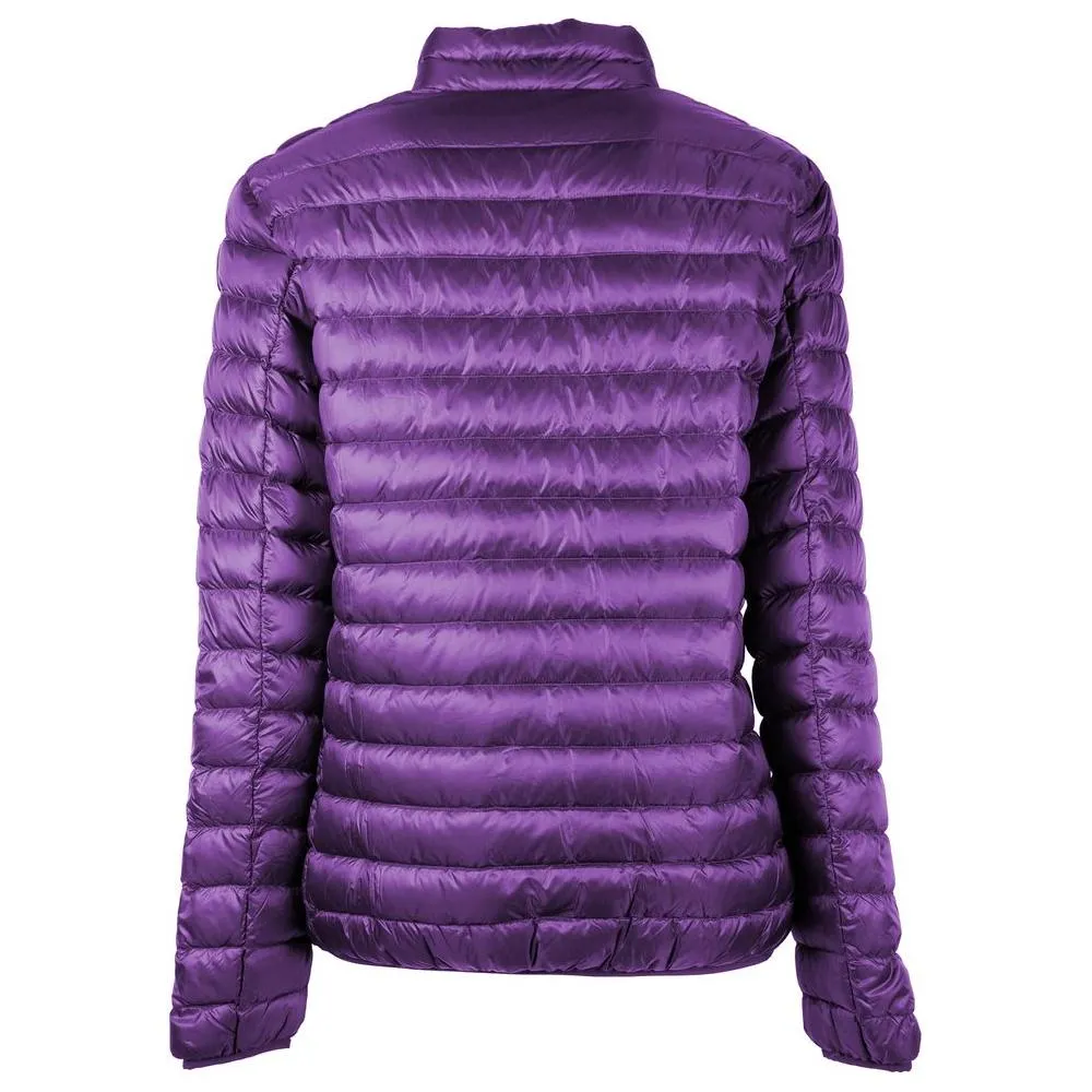 Centogrammi Chic Purple Nylon Down Jacket