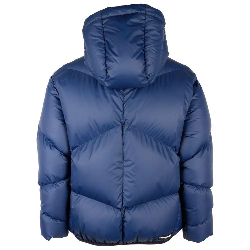 Centogrammi Elegant Blue Feather Down Jacket