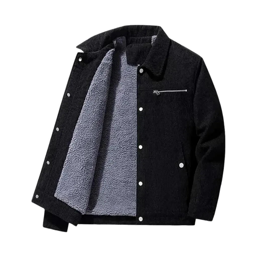 Classic men's corduroy coat