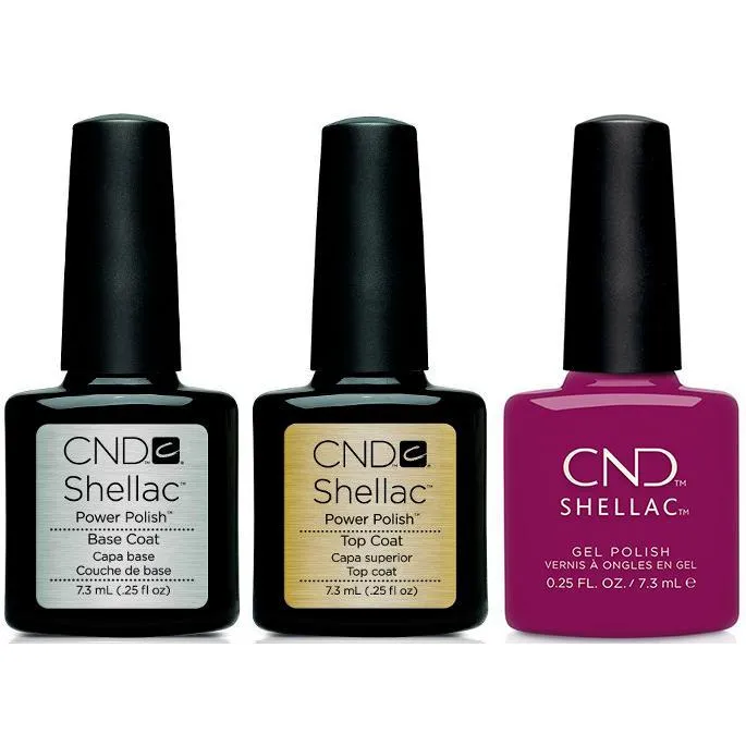 CND - Shellac Combo - Base, Top & Secret Diary