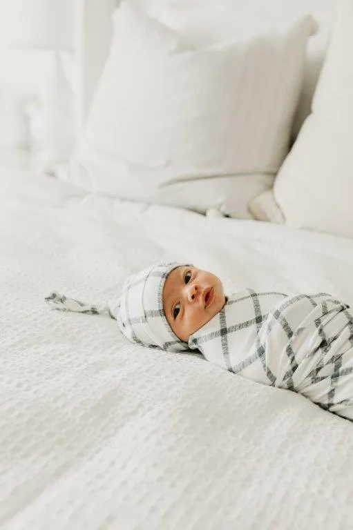 Copper Pearl Top Knot Hat 0-4 Months - Ledger