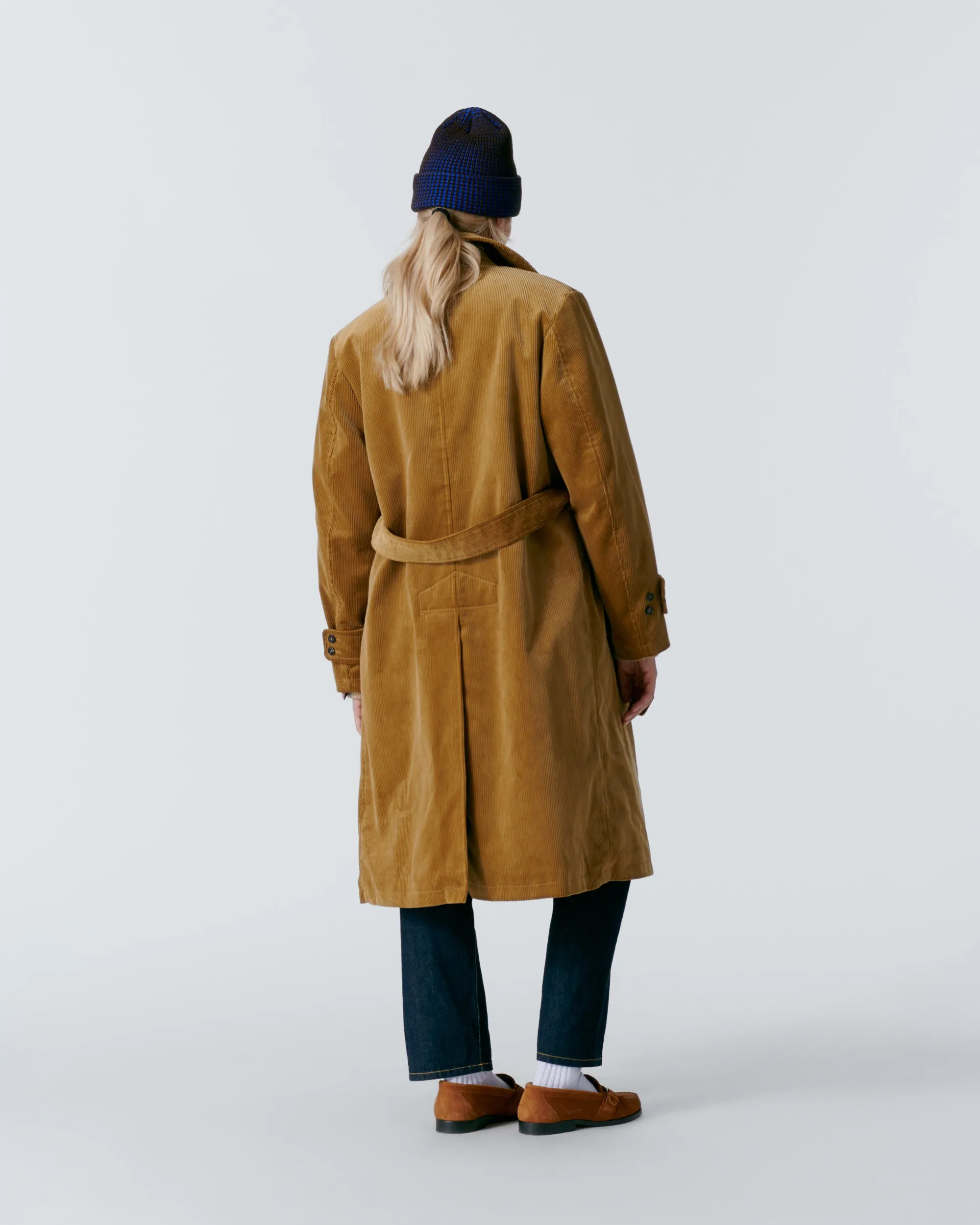 Corduroy Trench Coat