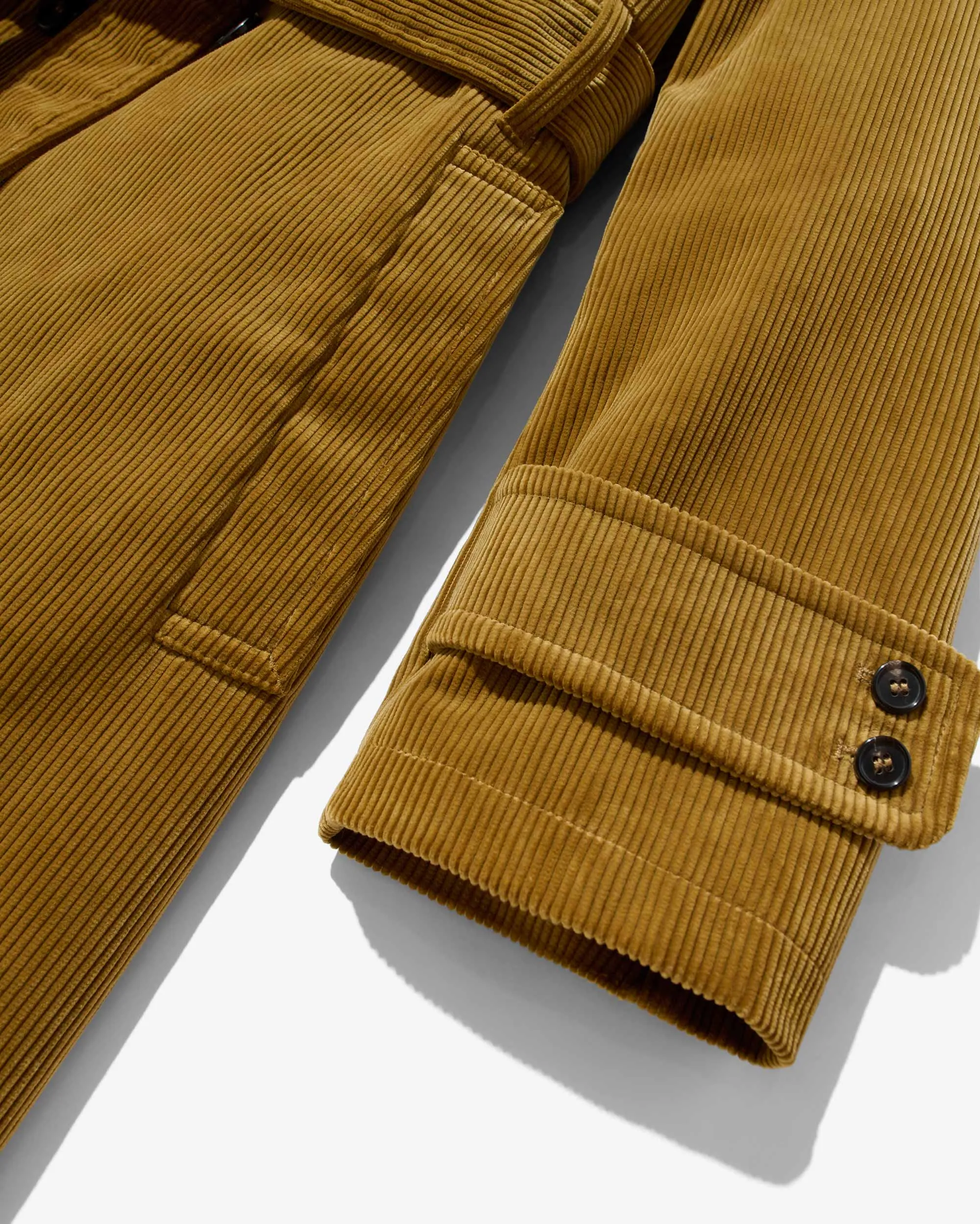 Corduroy Trench Coat