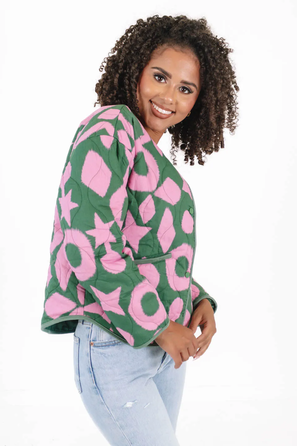 Cosmic Pop Jacket - Green