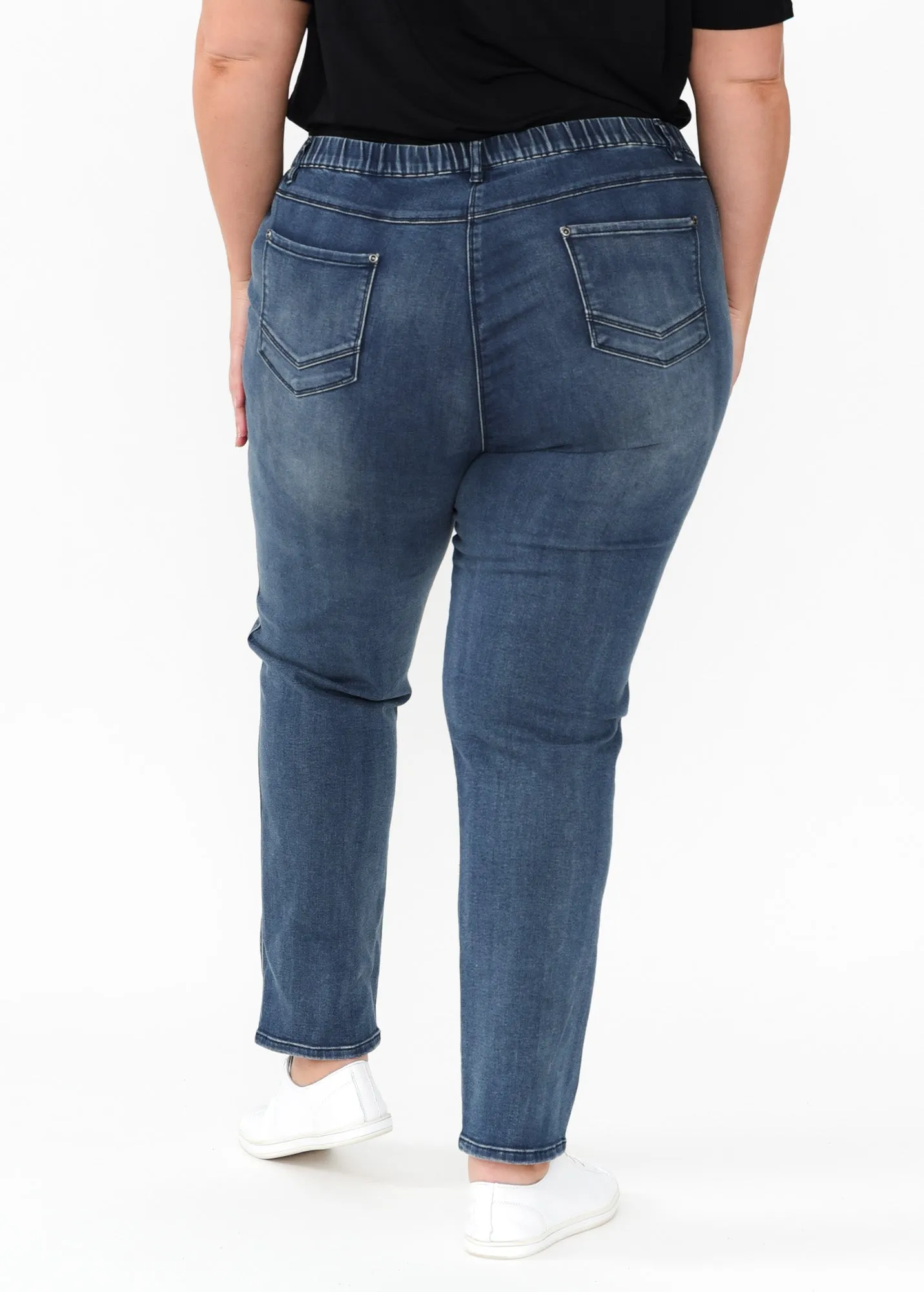 Courtney Dark Denim Stretch Jeans