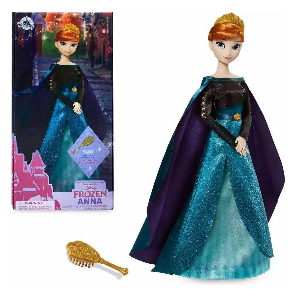 Disney Frozen Classic Doll With Pendant – Anna 30cm