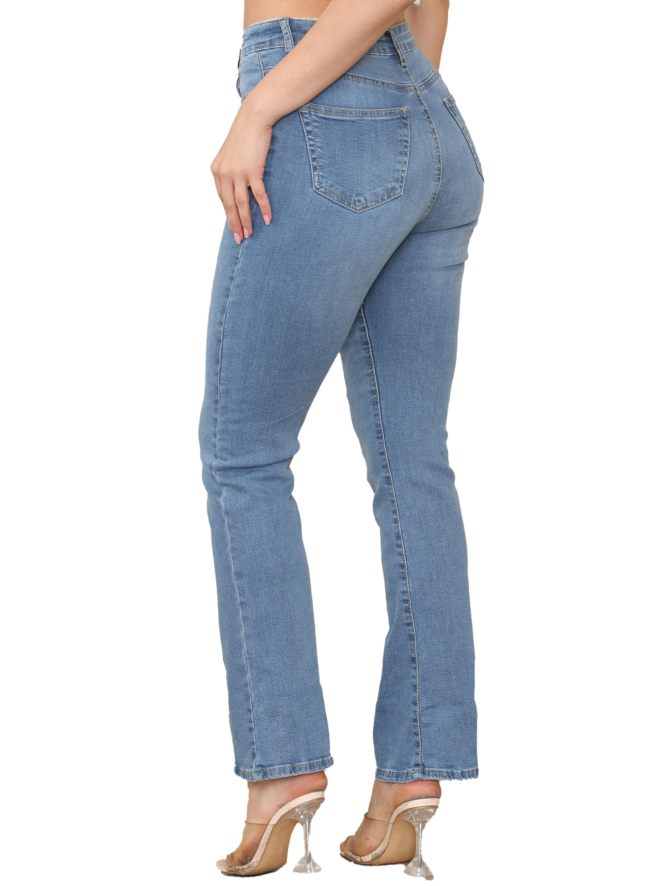 Enzo | Womens Bootcut Jeans