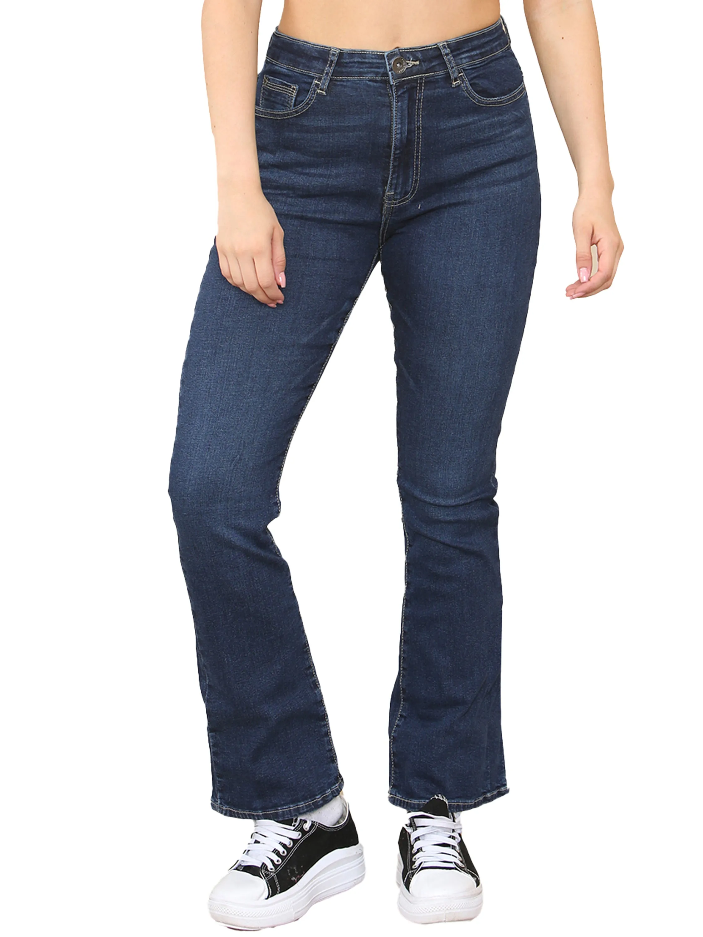 Enzo | Womens Bootcut Jeans