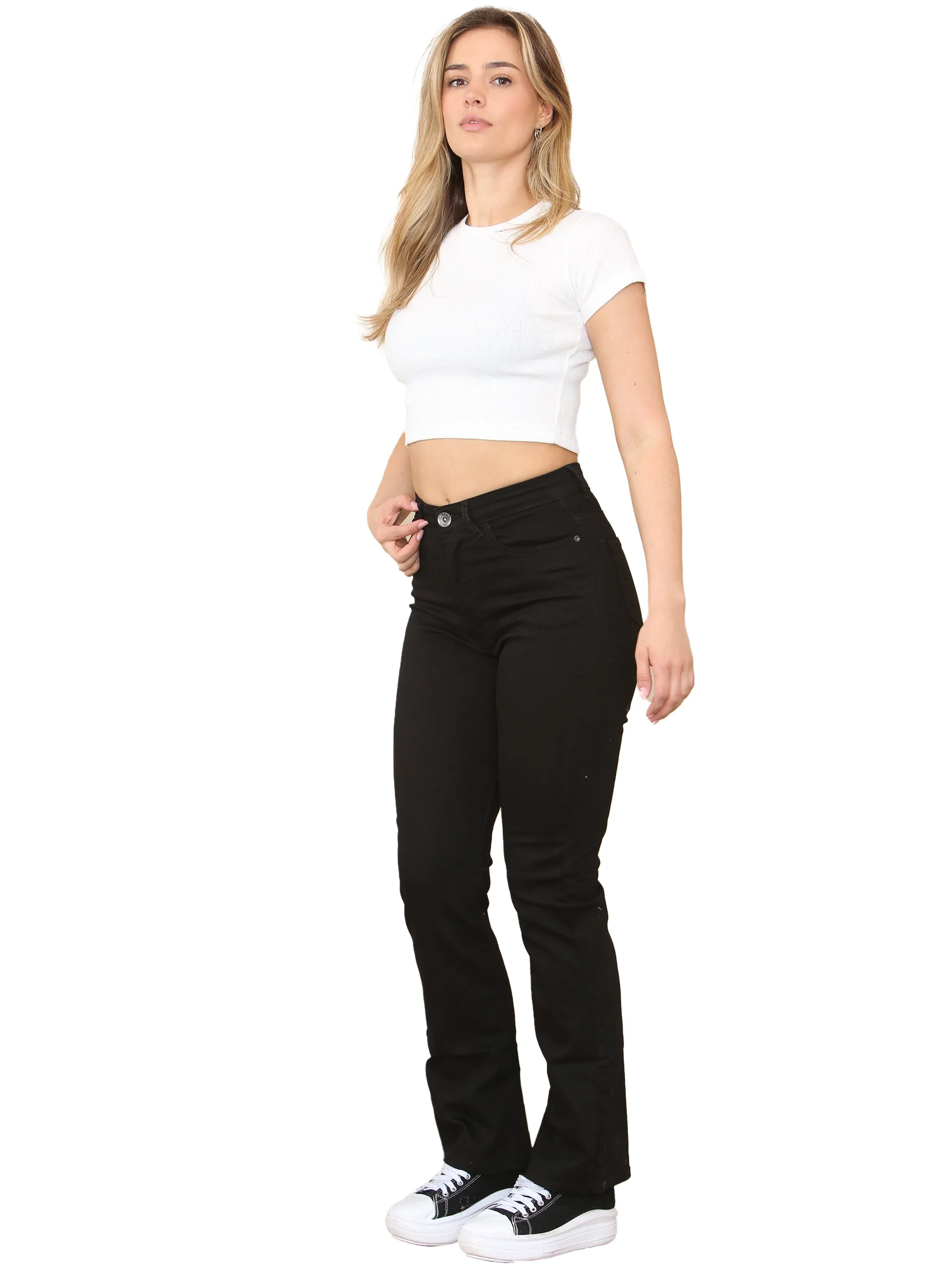 Enzo | Womens Bootcut Jeans