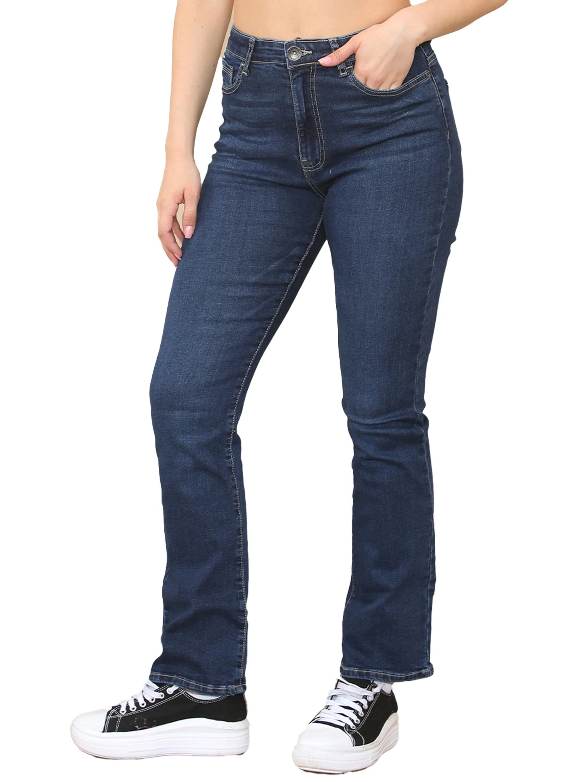 Enzo | Womens Bootcut Jeans