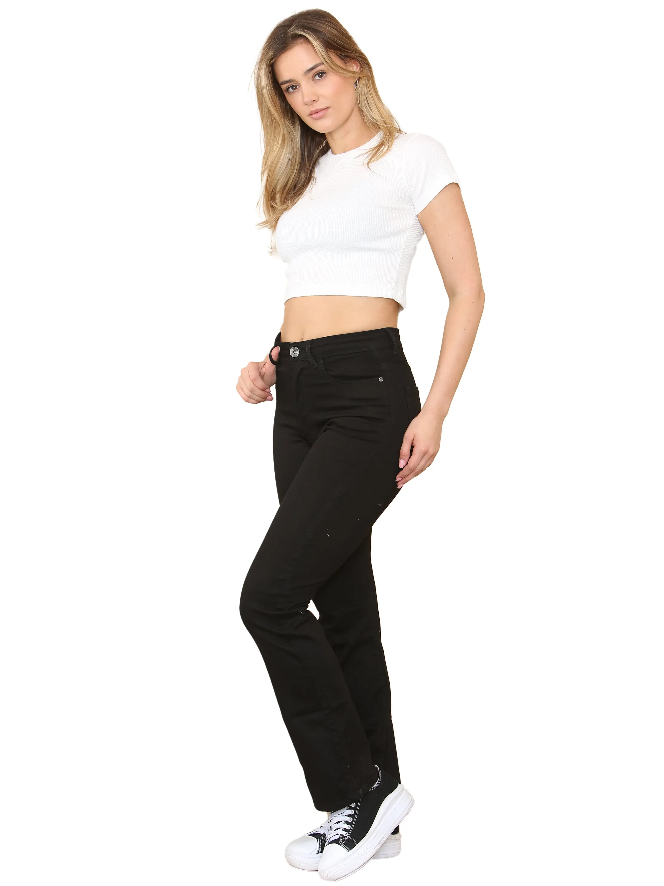 Enzo | Womens Bootcut Jeans