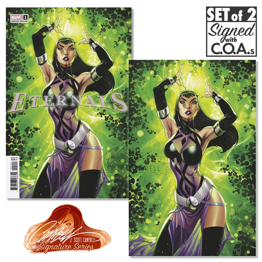 Eternals #1 J. Scott Campbell [A] Trade Dress