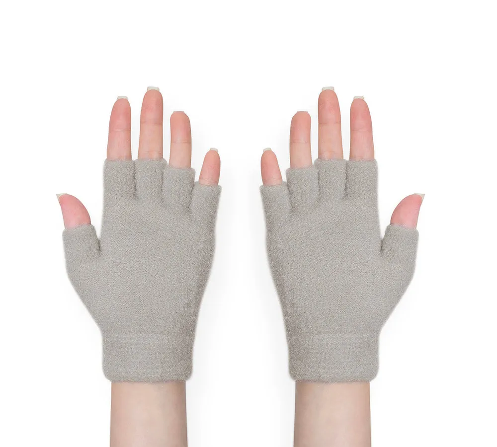 EVERAU® Fingerless Ultra Plush Knit Bearling Gloves